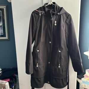 Black spring coat